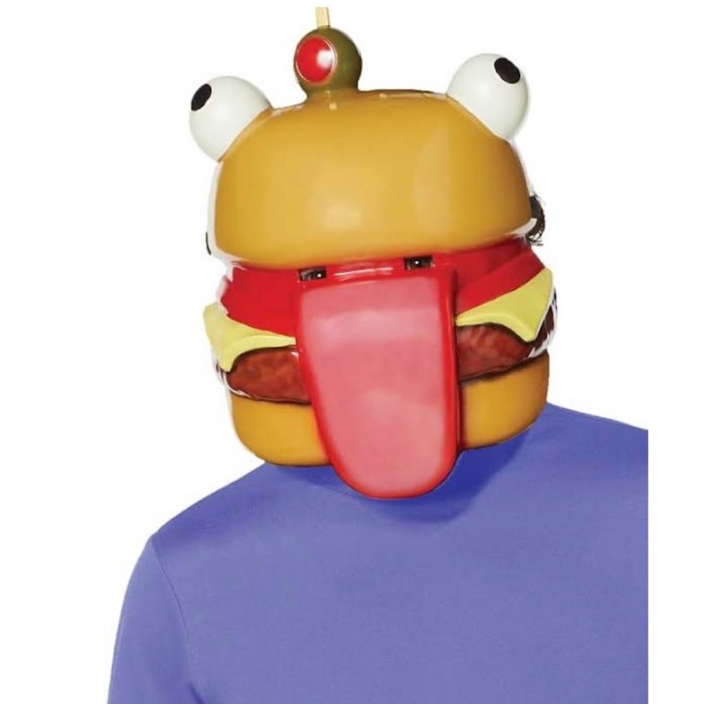 Fortnite deluxe beef boss mask.